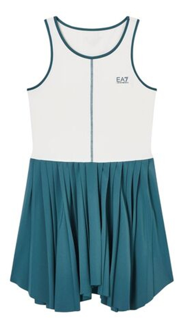 Теннисное платье EA7 Tennis Jersey - hydro/tofu