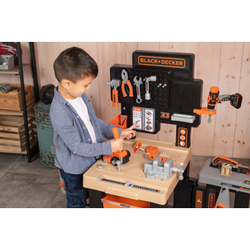 Smoby - Мега мастерская Black &amp; Decker с зоной маляра и сантехника + 100 аксессуаров 360726