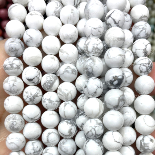 Кахолонг 8 мм, бусины - шарики