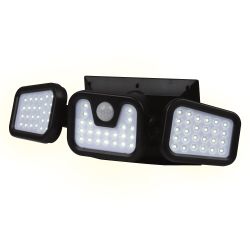 USL-F-263-PT120 SENSOR Садовый светильник на солнечной батарее с датчиком движения. 74 светодиода. Белый свет. 1x18650 Li-Io аккумулятор в-к. IP44. TM Uniel