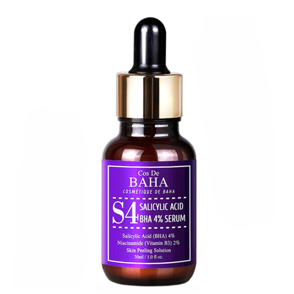 Cos De BAHA Сыворотка для жирной кожи с салициловой кислотой - Salicylic acid 4% serum, 30мл