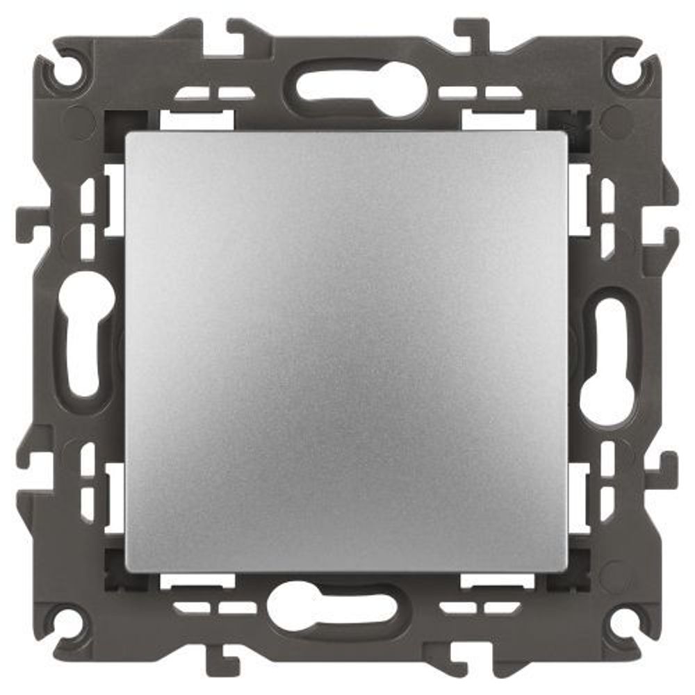 Переключатель перекрестный 1-кл. СП Elegance 14-1108-03 10А IP20 250В 10AX механизм алюм. Эра Б0034259