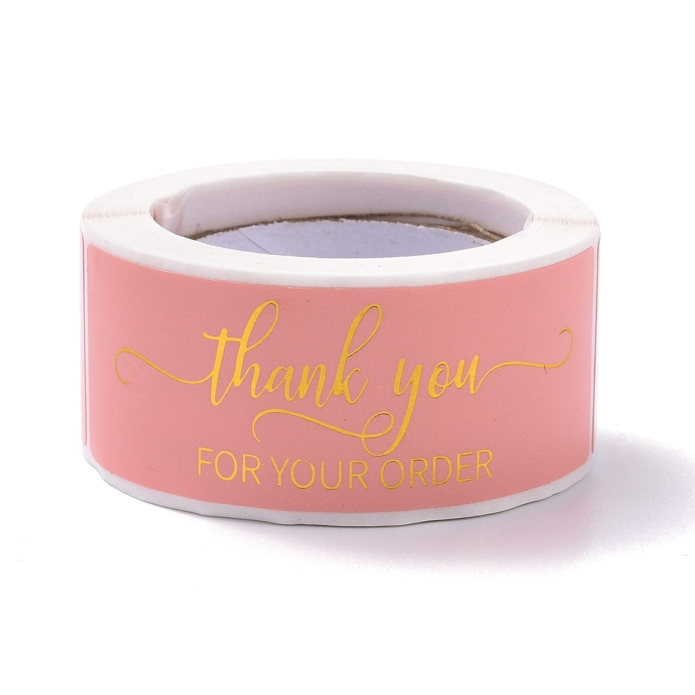 Наклейки Спасибо за ваш заказ (Thank you for your order) (10 штук)