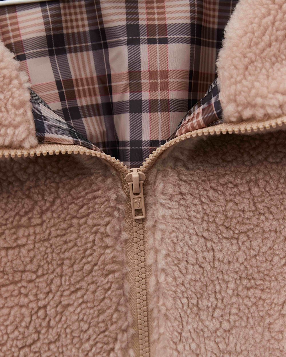 Куртка NTTR Coach Sherpa AW25 coffee