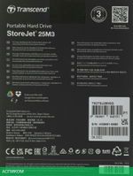 Внешний накопитель Transcend StoreJet 25M3 Slim 2TB (TS2TSJ25M3G)