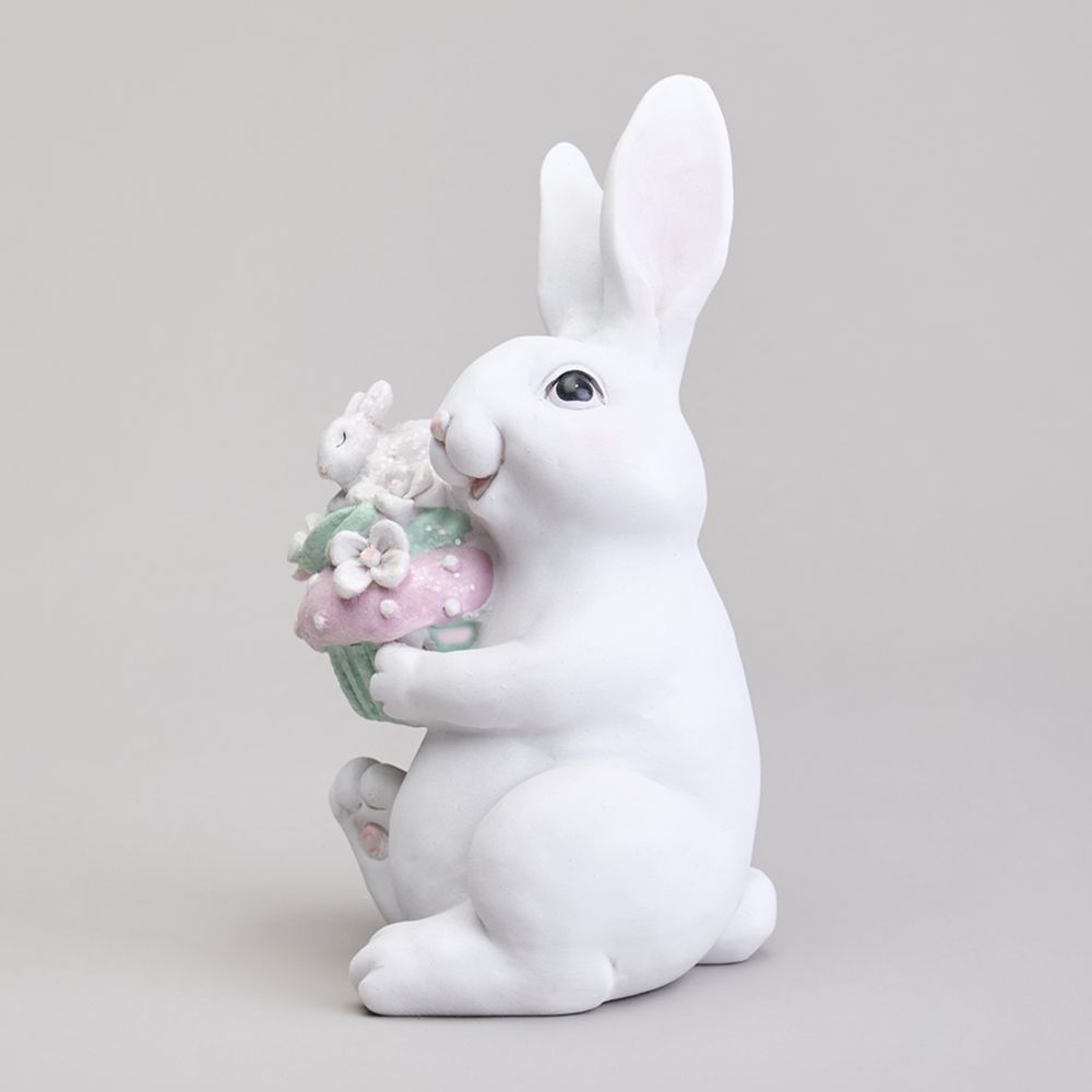 ФИГУРКА ДЕКОРАТИВНАЯ "КРОЛИК" 9,2Х9Х18,5 СМ
