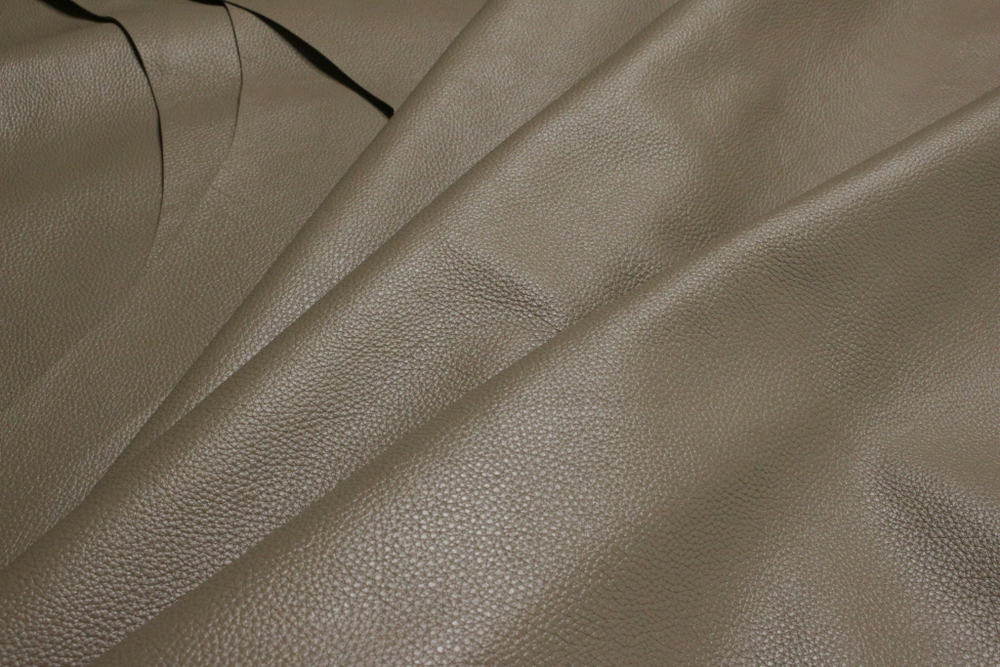 1,2-1,4 Кожа Галантерейная КРС Тёмно-бежевая в чепраках