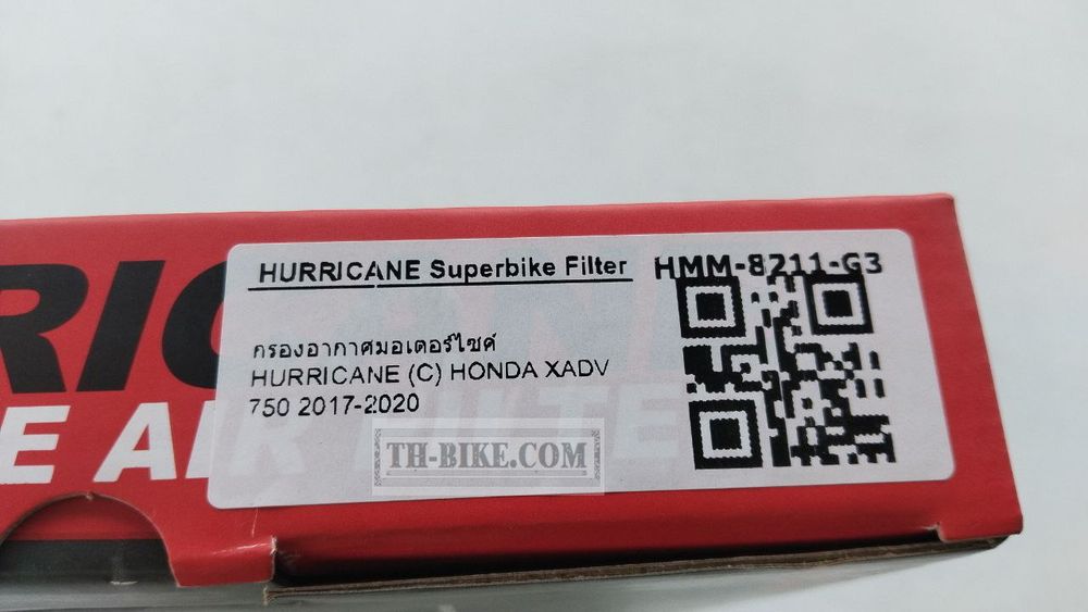 Hurricane Air Filter for Honda XADV750 2017-2020 HM-8211-G3