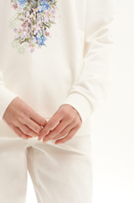 23627 Свитшот женский (молочный)