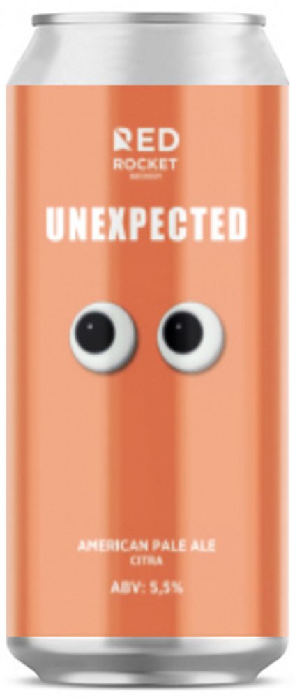 Пиво Рэд Рокет Анекспектед / Red Rocket Unexpected 0.45 - банка