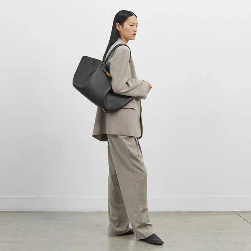 Сумка DeMellier The New York Black Small Grain