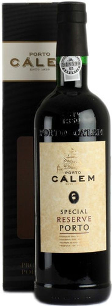 Портвейн Calem Special Reserve Porto gift box, 0,75 л.