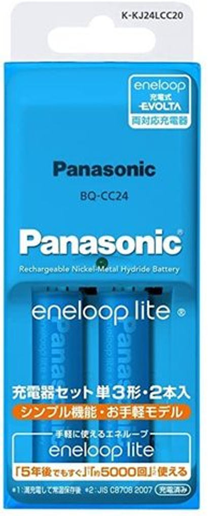 Зарядное устройство Panasonic Eneloop K-KJ24LCC20 +2AA 950 mAh