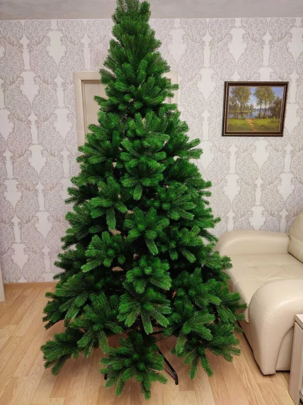 Ель искуственная Царь елка Русская красавица премиум 225 см