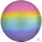 Шар фольгированный Сфера 3D 40 см (Ассорти)