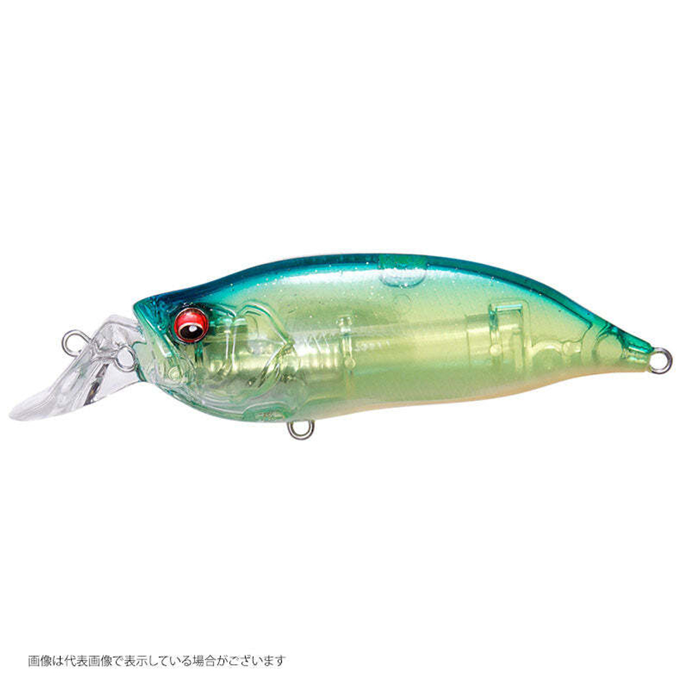 Воблер Megabass IxI Shad Type-R Skeleton Blue Back Chart