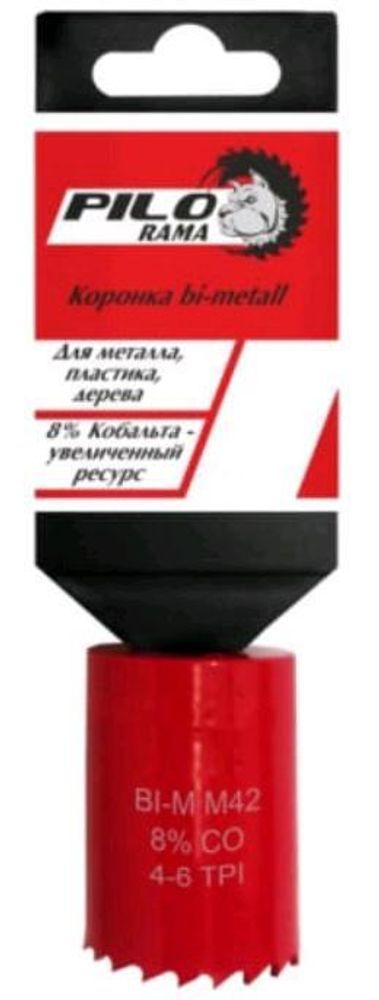 Коронка по дереву и металлу  35 мм Bi-Metall (Кобальт 8%) / Pilorama 570035