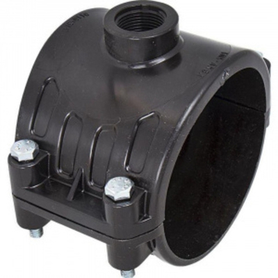 Седелка ПНД (креп.болт) 63 - 1"1/4  ТПК-АКВ  (25шт