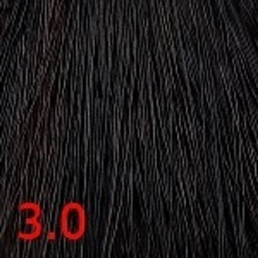 Крем-краска для волос 3.0 Темно-коричневый 100мл