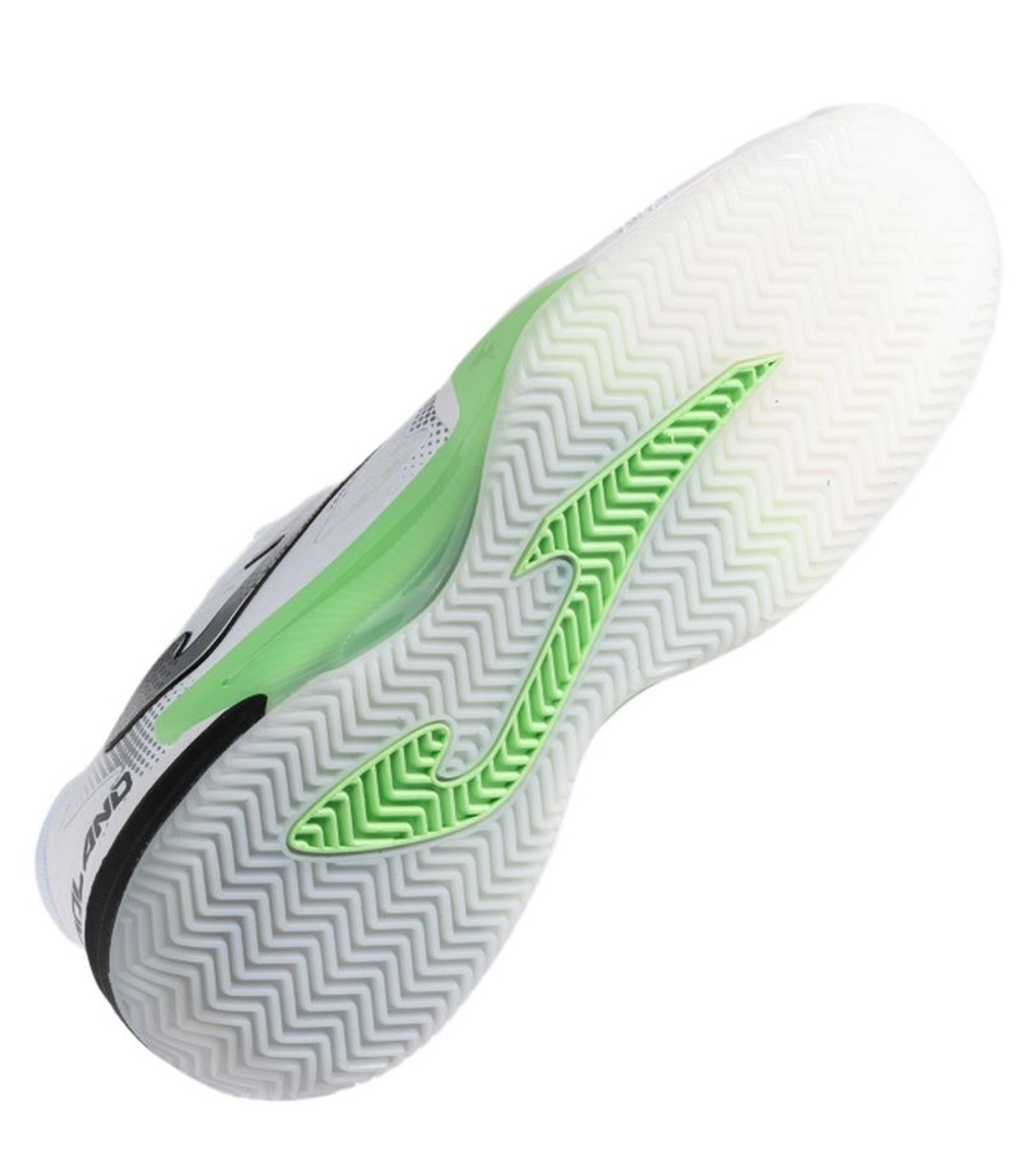 Мужские теннисные кроссовки Joma Roland 2502 Clay - white