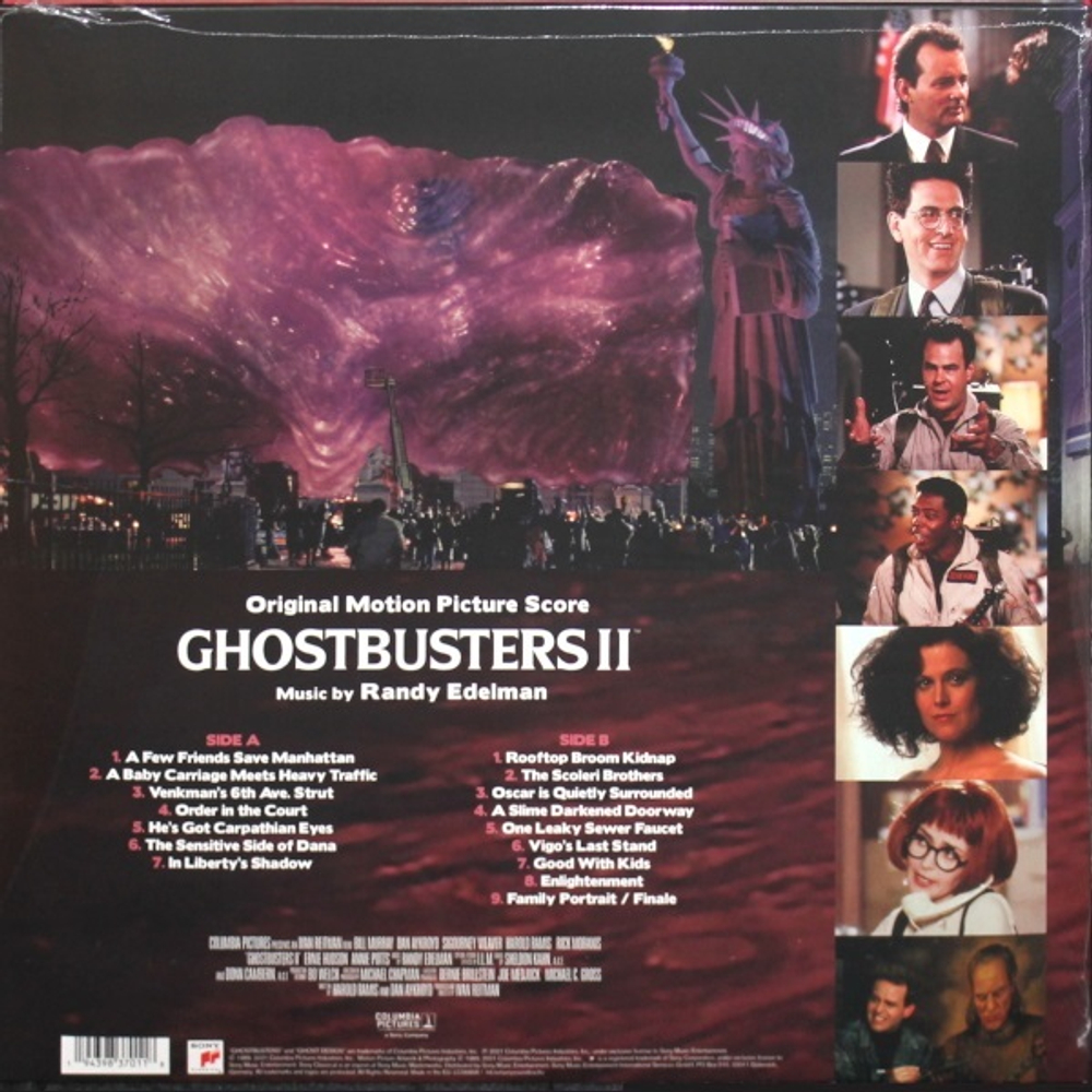 Soundtrack / Randy Edelman: Ghostbusters II (Limited Edition)(Coloured Vinyl)(LP)