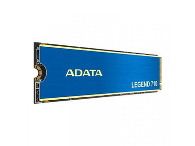 SSD накопитель ADATA Legend 710 512ГБ, M.2 2280, PCIe 3.0 x4, NVMe [ALEG-710-512GCS]