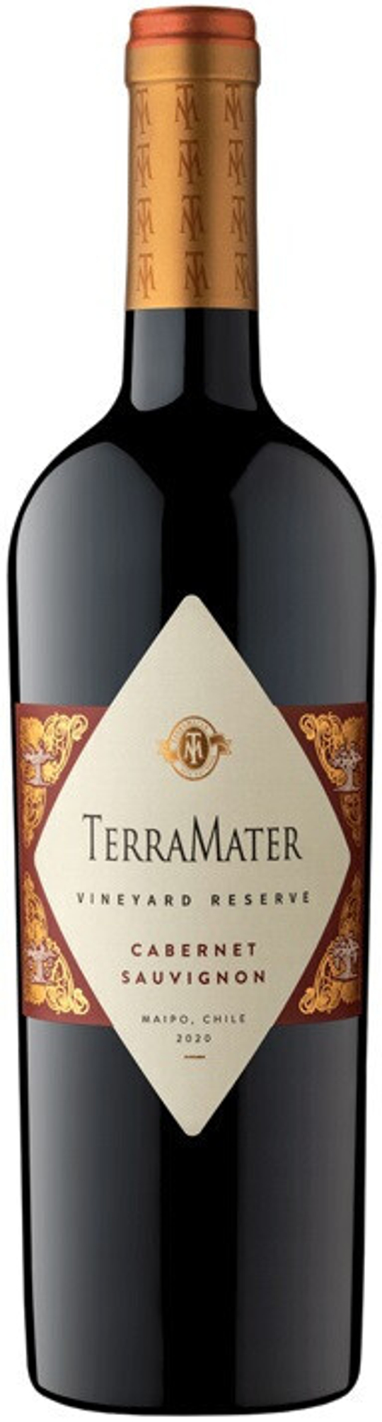 Вино TerraMater Vineyard Reserve Cabernet Sauvignon, 0,75