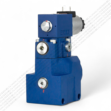 DBW20BG2-5X/315CG24N9K4 - Предохранительный клапан Ду25 с давлением настройки до 315 бар, управление - X и Y - внутренние с разгрузкой B = открыт с электроуправлением G24