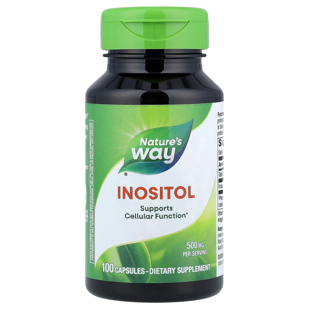 Nature's Way, инозитол, 500 мг, 100 капсул