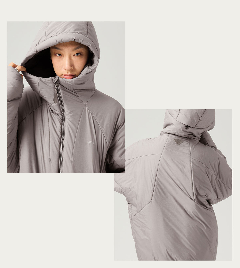 Куртка Nothomme Blue Black Label Thick Padded Hooded Jacket with PrimaLoft® Insulation