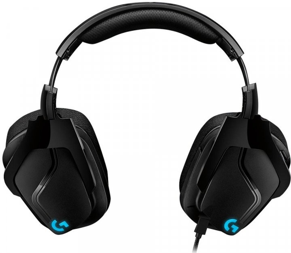 Наушники Logitech G635 Lightsync черный