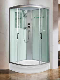 Душевая кабина WeltWasser (ВельтВассер) Werra XL 802, со средним поддоном, 80x80x226