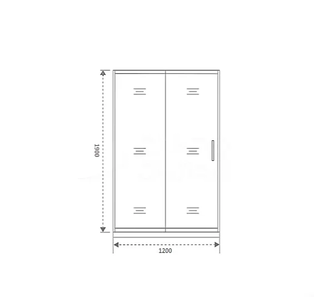 Душевая дверь Good Door Spirit WTW 120 СП00019 стекло прозрачное/профиль хром