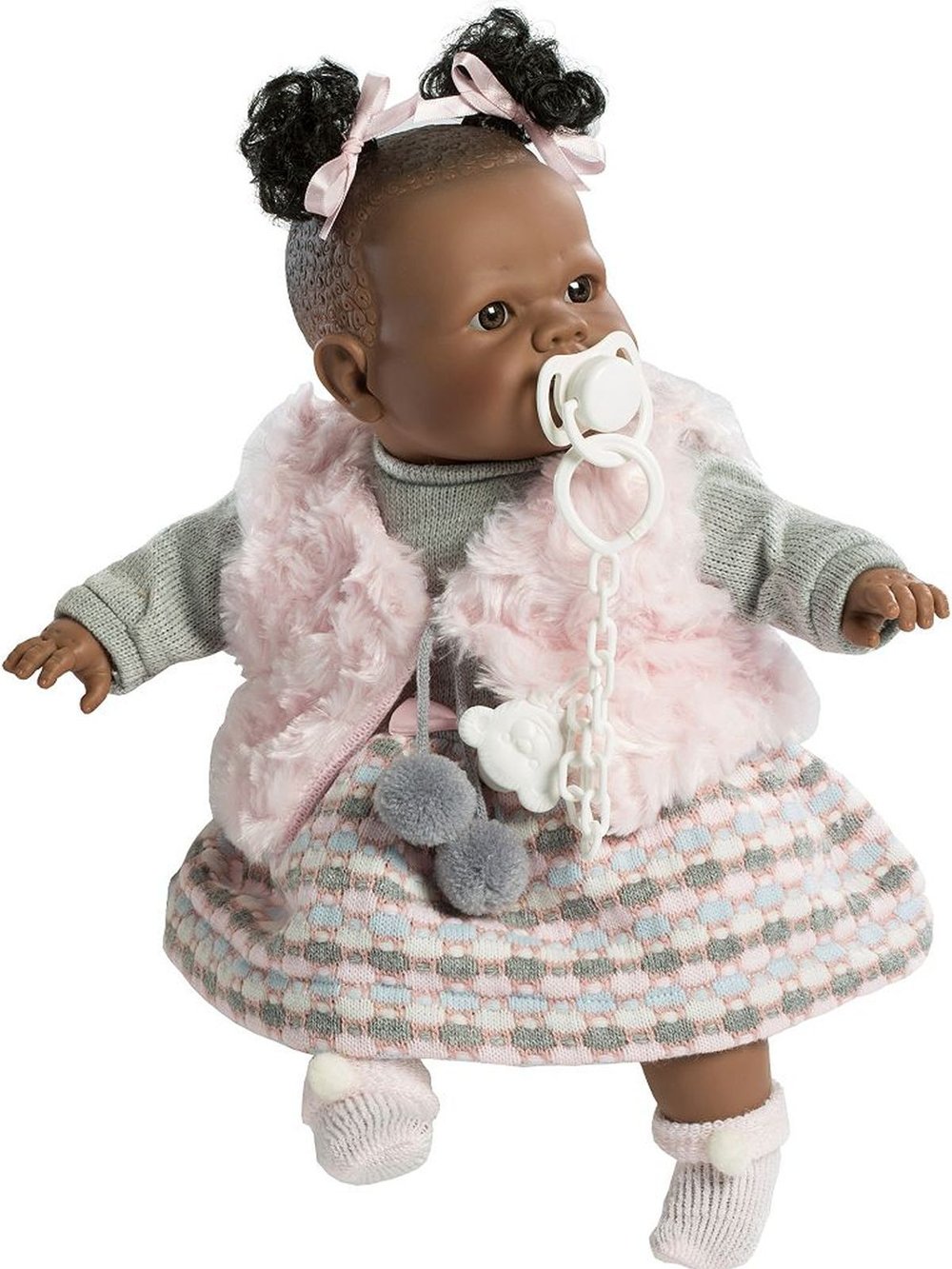 Кукла Berbesa мягконабивная 38см Alicia (4355S)