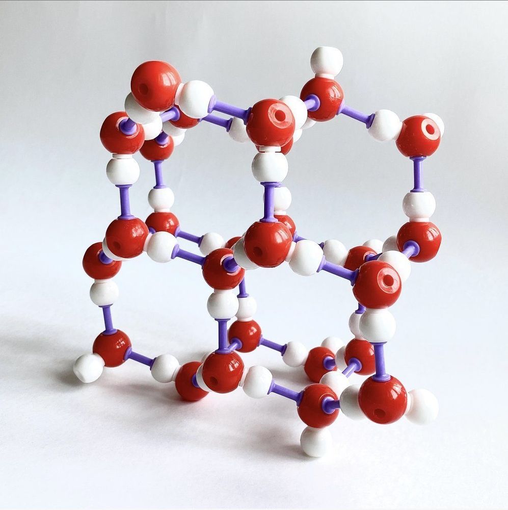 Модель Кристаллическая решетка льда