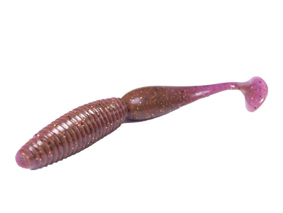Виброхвосты съедобные LJ Pro Series MegaWorm 2,5in (6,35 см), цв. S13, 8 шт.