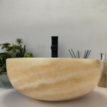 Раковина из оникса Bowl Yellow TinLip BO-63053 40*40*15 40