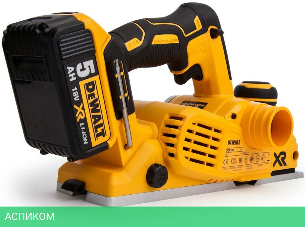 Электрорубанок DeWalt DCP580NT (DCP580NT-XJ)