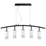 LR7353651 Люстра RULLO 5х50W GU10 ЧЕРНЫЙ/БЕЛЫЙ (571735+214436-5+202431-5)