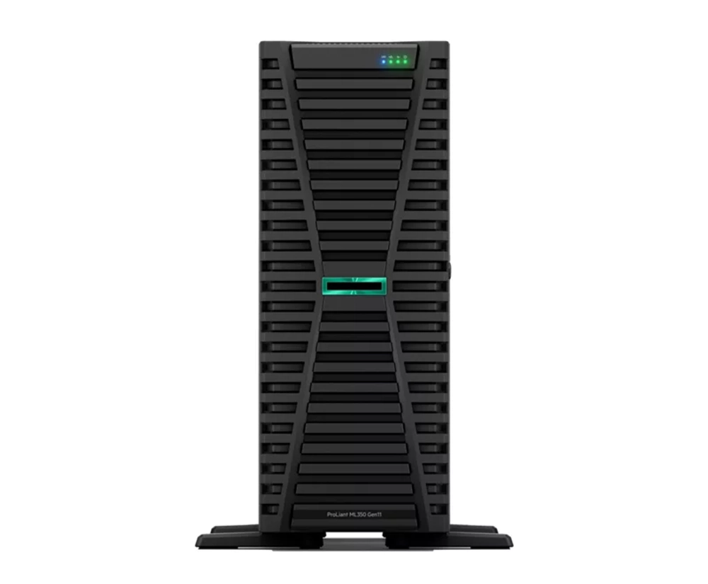 Сервер HPE ProLiant ML350 Gen11 / 4416+ 2.0GHz 20-core 1P 32GB-R MR408i-o 8SFF 800W RPS / P53568-001