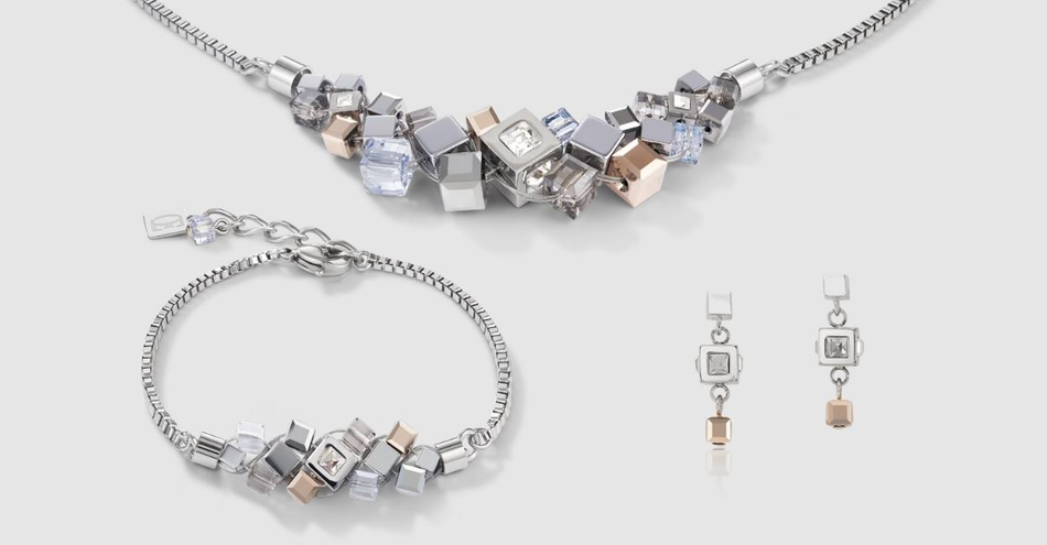 Колье Coeur de Lion Silver-Rosegold 5037/10-1723
