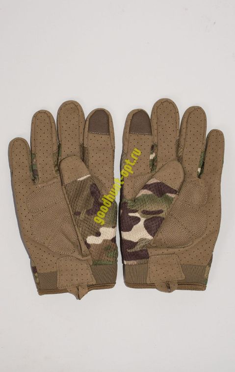 Тактические перчатки с пальцами, мультикам