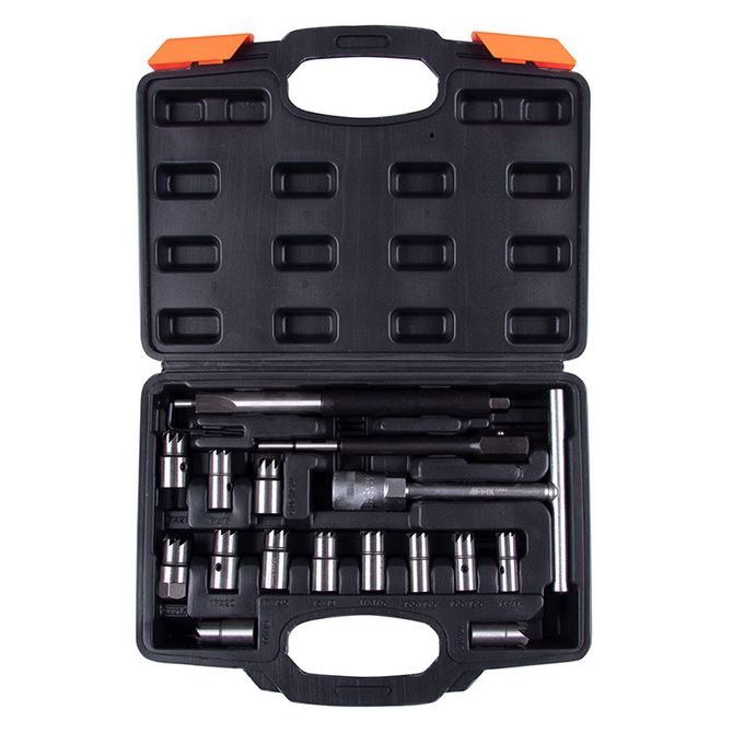 AFFIX (AF10315117C) Набор фрез для правки седел дизельных форсунок, кейс, 17 предметов