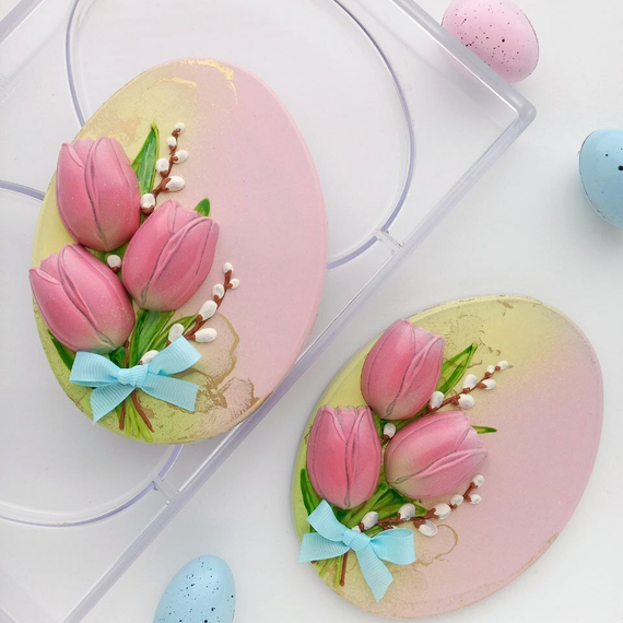 793 | Форма для шоколадных плоских плиток &quot;Для росписи&quot; (275*175 мм)