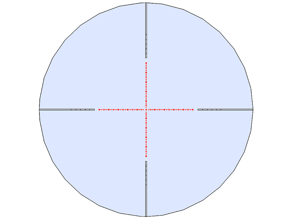 Прицел Konus Absolute 5-40x56, 30мм, SF, 1/2 Modified Mil-Dot гравированная, подсветка красная, 0.1 MIL, 800г