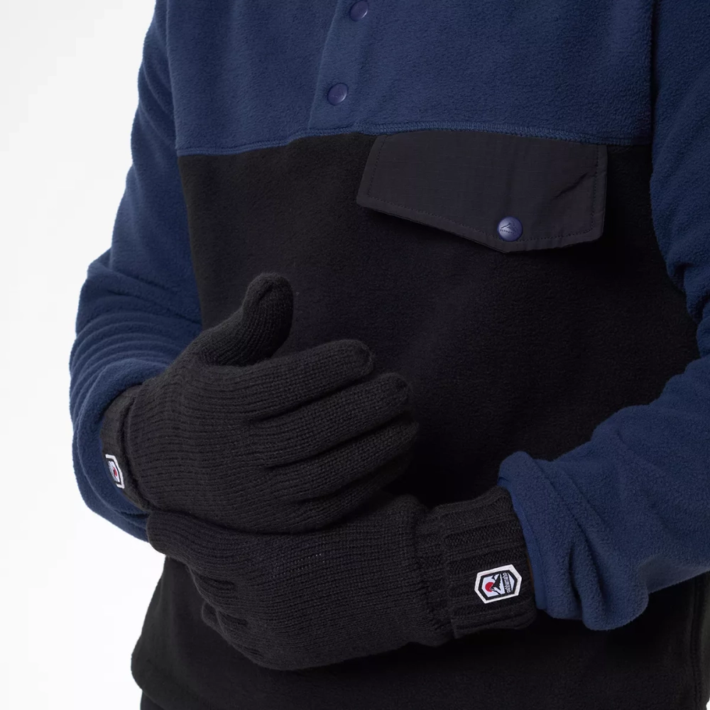 Перчатки Oshhamaho Knitted Gloves Black