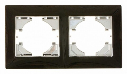 Рамка на 2 поста Gusi Electric BRAVO С1020-037