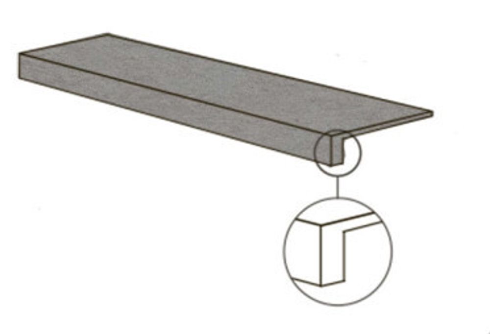 Фронтальная ступень POETRY STONE RELOADED GTOP.BASALTINA SMOKE NAT R (PF60017675)