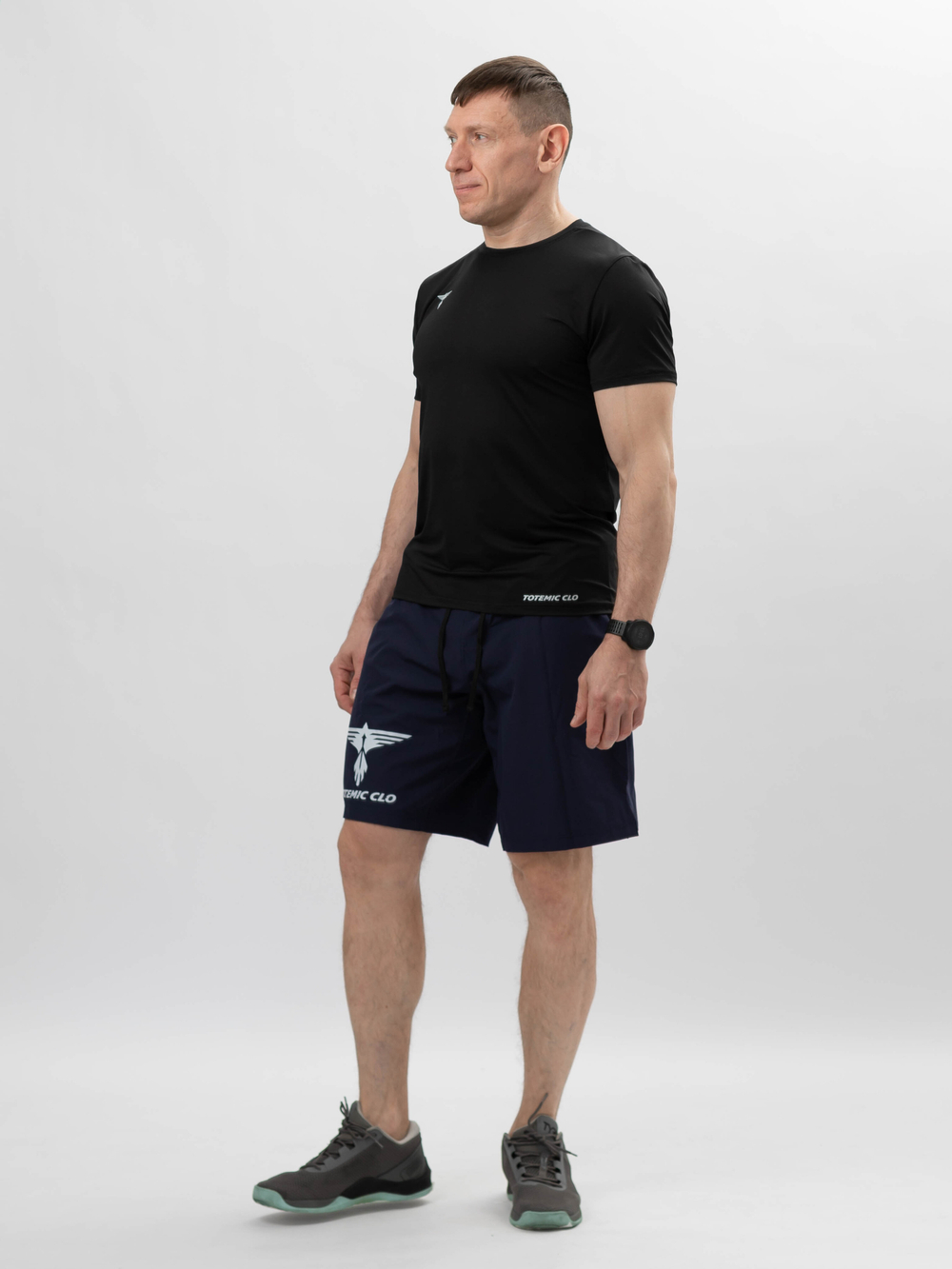 Футболка спортивная TOTEMIC CLO черная