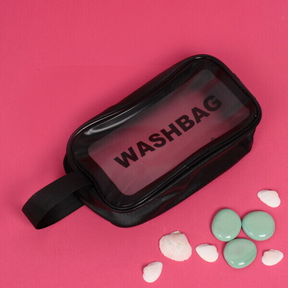 Косметичка универсальная «Bon Salon mini», цвет черный, 7*12*21см